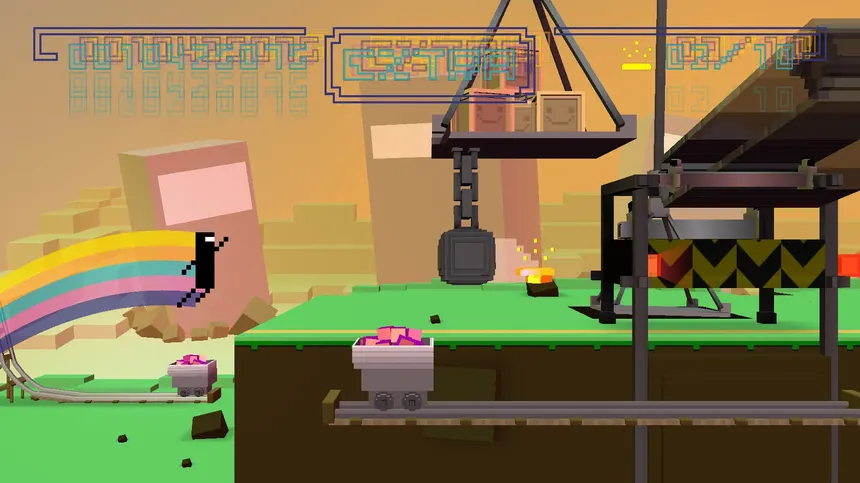 Скриншот 1 к игре BIT.TRIP RUNNER