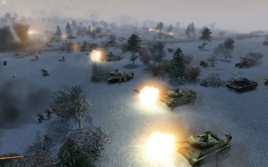 Скриншот 1 к игре Men of War: Assault Squad