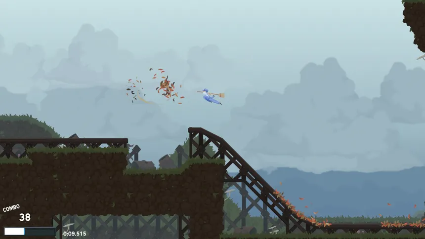 Скриншот 1 к игре Dustforce