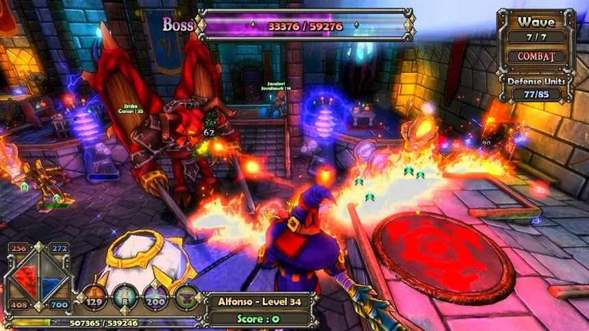 Скриншот 4 к игре Dungeon Defenders