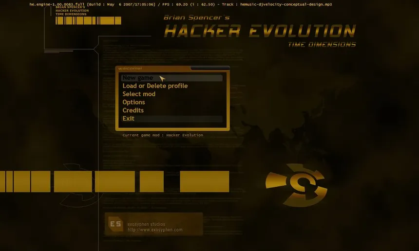 Скриншот 1 к игре Hacker Evolution