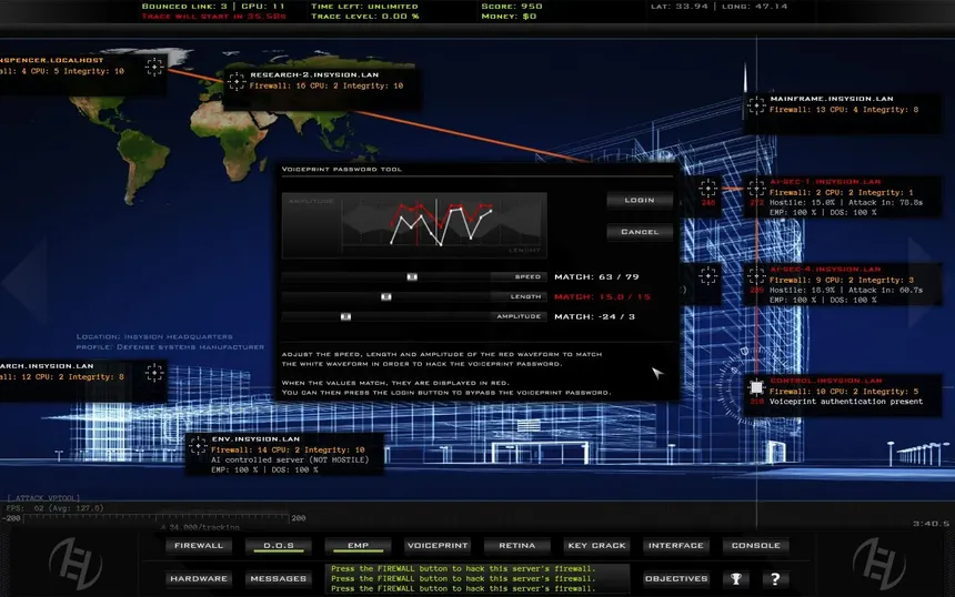 Скриншот 4 к игре Hacker Evolution Duality
