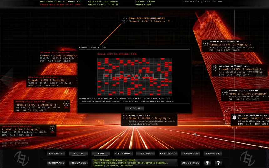 Скриншот 8 к игре Hacker Evolution Duality