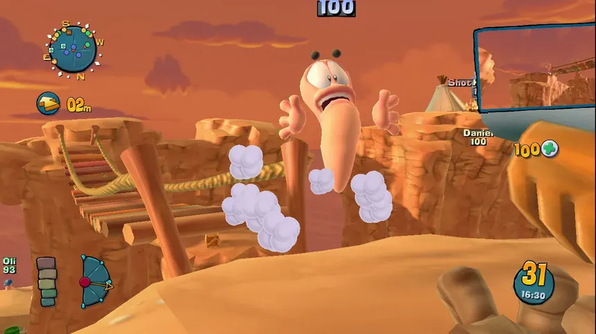 Скриншот 1 к игре Worms Ultimate Mayhem