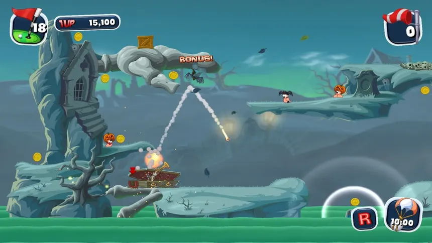Скриншот 6 к игре Worms Crazy Golf