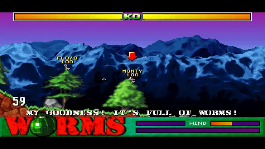 Скриншот 1 к игре Worms