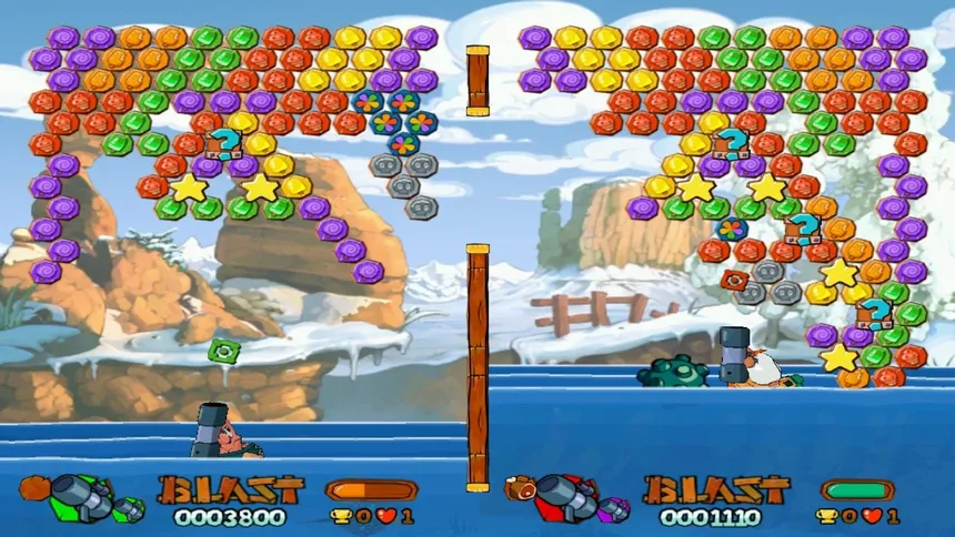 Скриншот 3 к игре Worms Blast