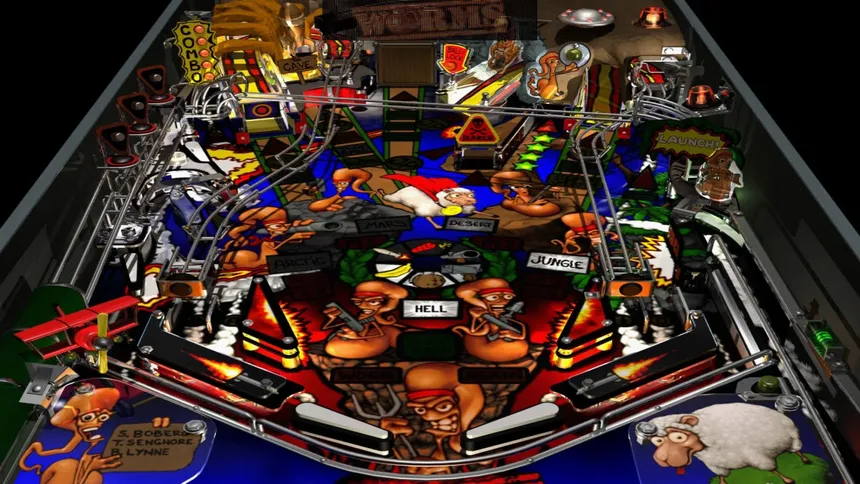 Скриншот 5 к игре Worms Pinball