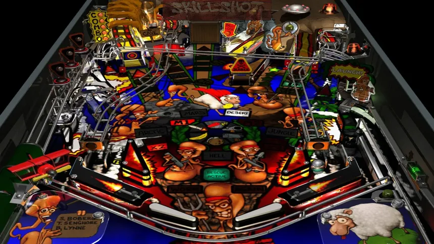Скриншот 7 к игре Worms Pinball