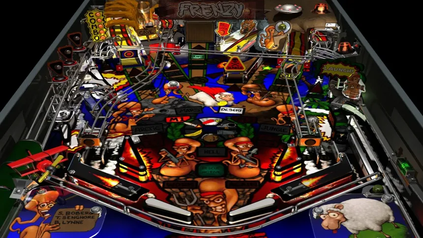 Скриншот 8 к игре Worms Pinball