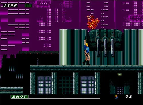 Скриншот 2 к игре ESWAT: City Under Siege