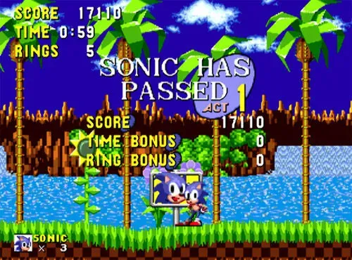 Скриншот 4 к игре Sonic The Hedgehog