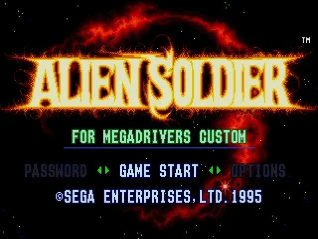 Скриншот 1 к игре Alien Soldier