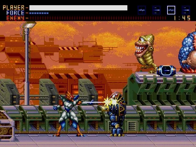 Скриншот 2 к игре Alien Soldier