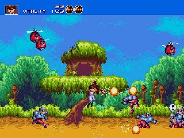 Скриншот 2 к игре Gunstar Heroes