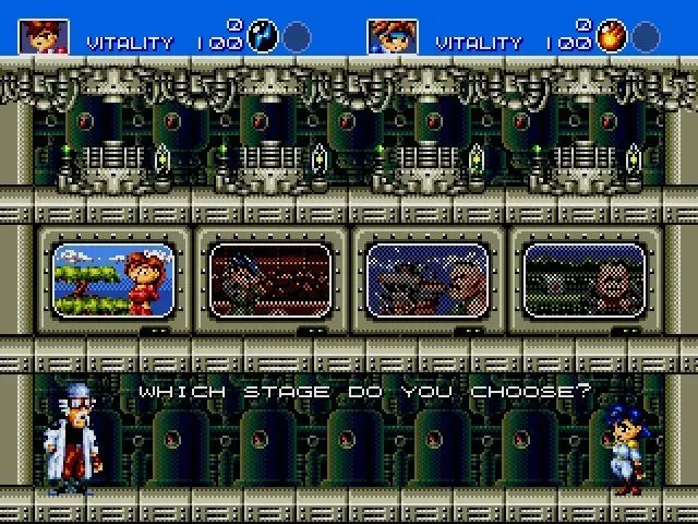 Скриншот 3 к игре Gunstar Heroes