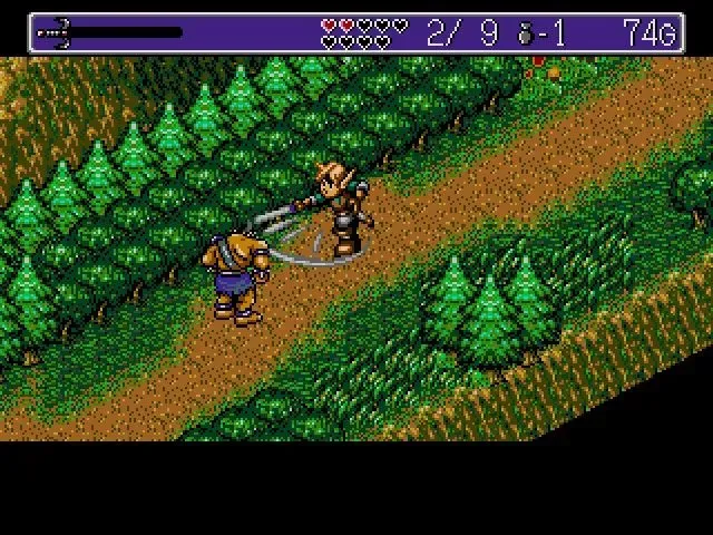 Скриншот 5 к игре Landstalker: The Treasures of King Nole