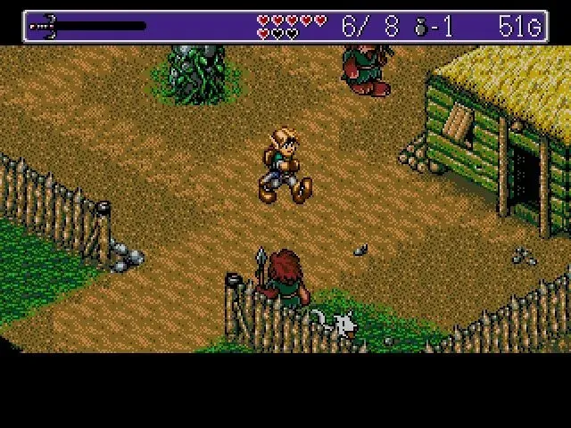 Скриншот 6 к игре Landstalker: The Treasures of King Nole