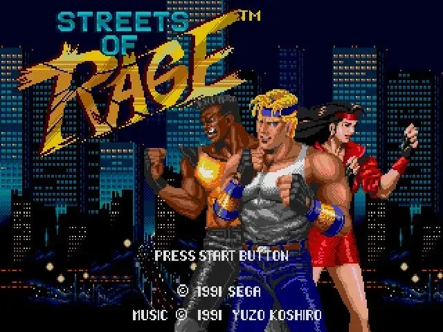 Скриншот 1 к игре Streets of Rage