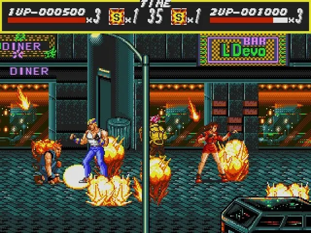 Скриншот 2 к игре Streets of Rage