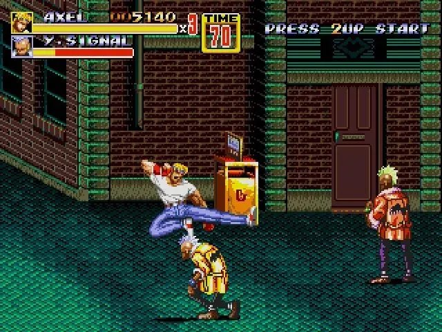 Скриншот 2 к игре Streets of Rage 2