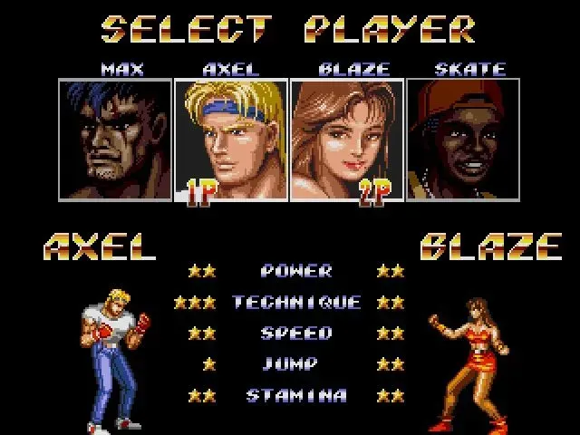 Скриншот 4 к игре Streets of Rage 2