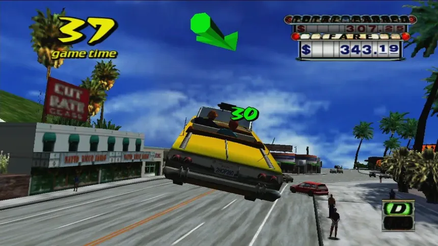 Скриншот 2 к игре Crazy Taxi
