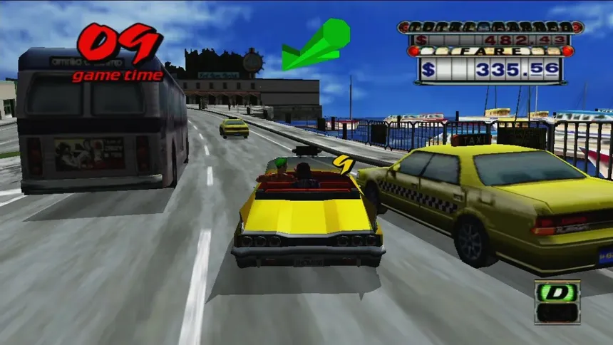 Скриншот 7 к игре Crazy Taxi