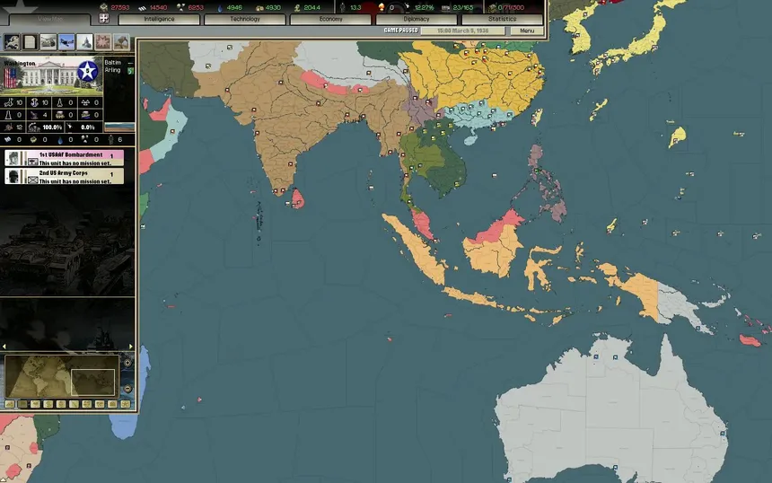 Скриншот 1 к игре Darkest Hour: A Hearts of Iron Game