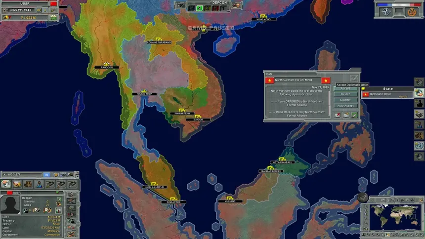 Скриншот 2 к игре Supreme Ruler: Cold War