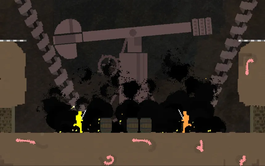 Скриншот 8 к игре Nidhogg