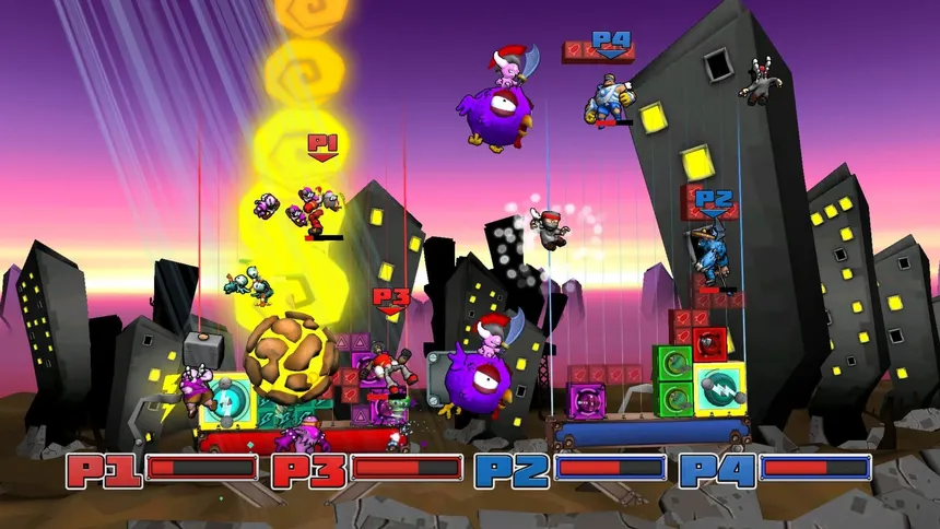 Скриншот 6 к игре Slam Bolt Scrappers