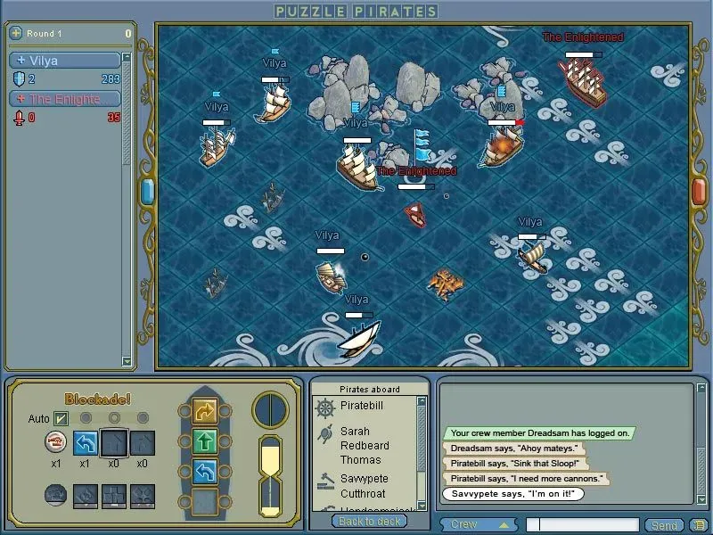Скриншот 6 к игре Puzzle Pirates