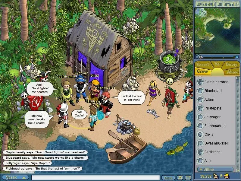 Скриншот 7 к игре Puzzle Pirates