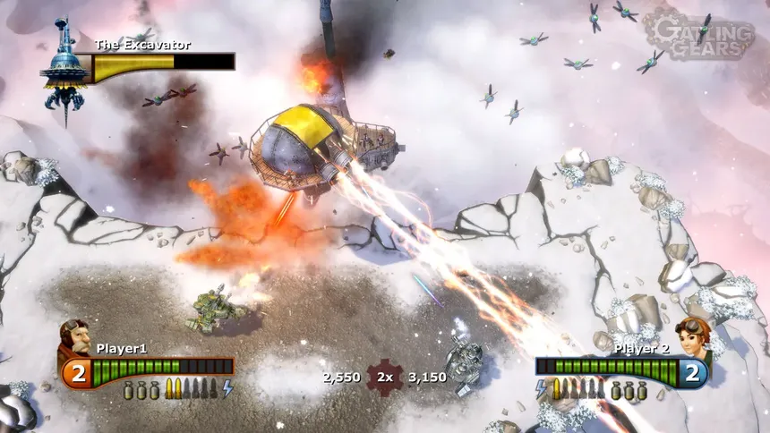 Скриншот 2 к игре Gatling Gears