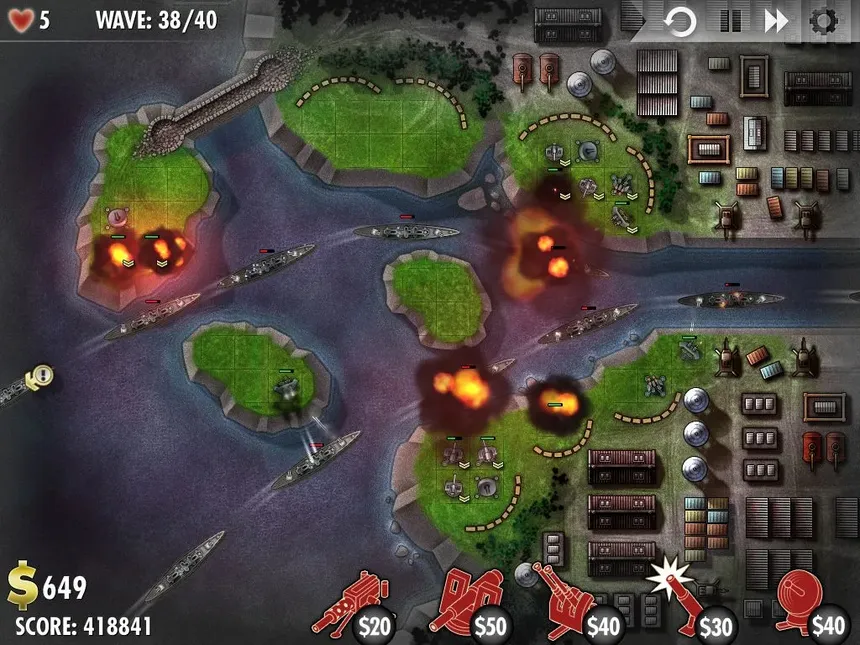 Скриншот 3 к игре iBomber Defense