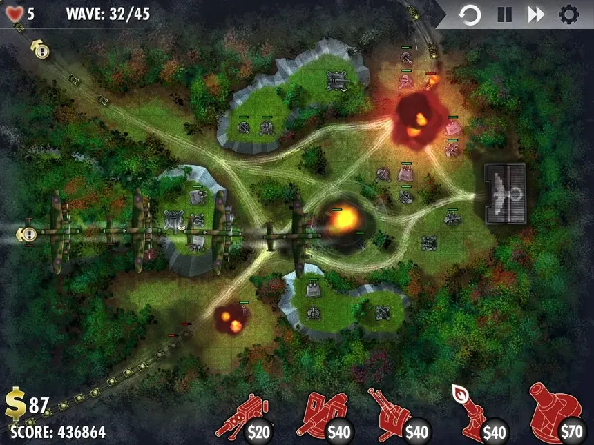 Скриншот 4 к игре iBomber Defense