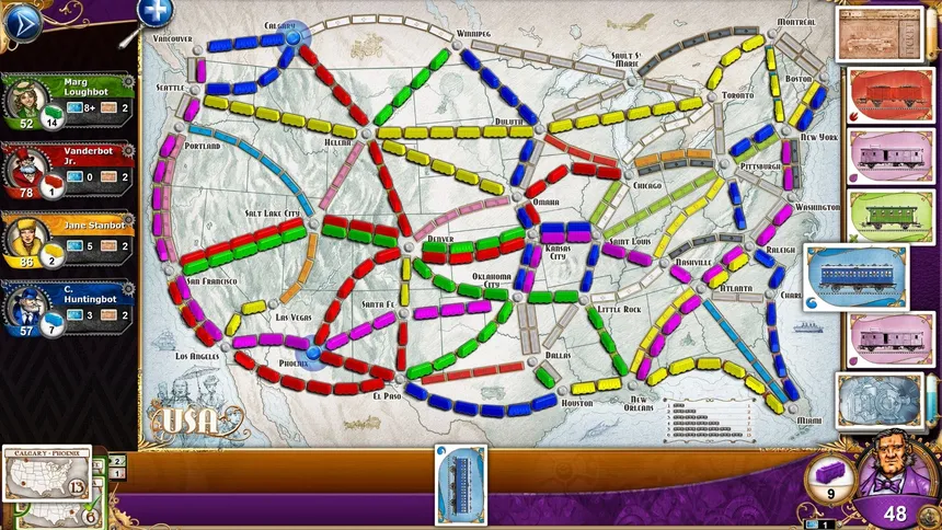 Скриншот 1 к игре Ticket to Ride: Classic Edition