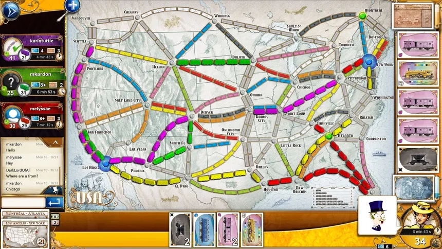 Скриншот 6 к игре Ticket to Ride: Classic Edition