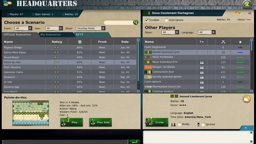 Скриншот 6 к игре Memoir '44 Online