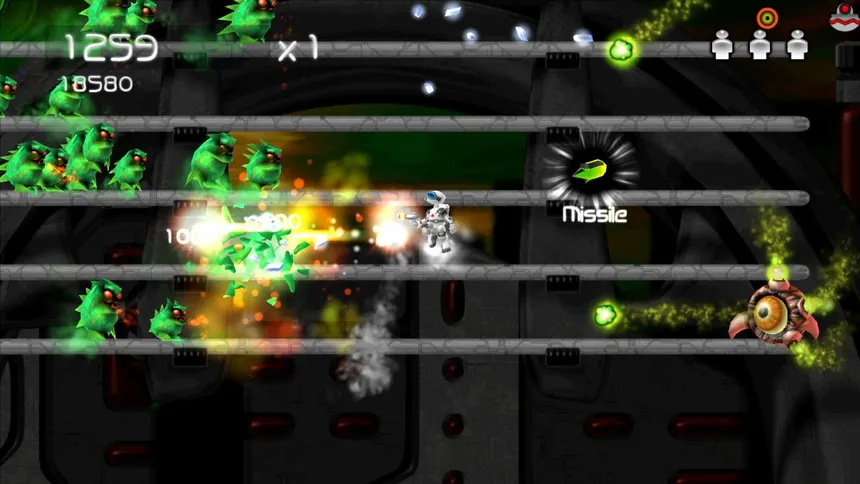Скриншот 1 к игре Alien Zombie Megadeath