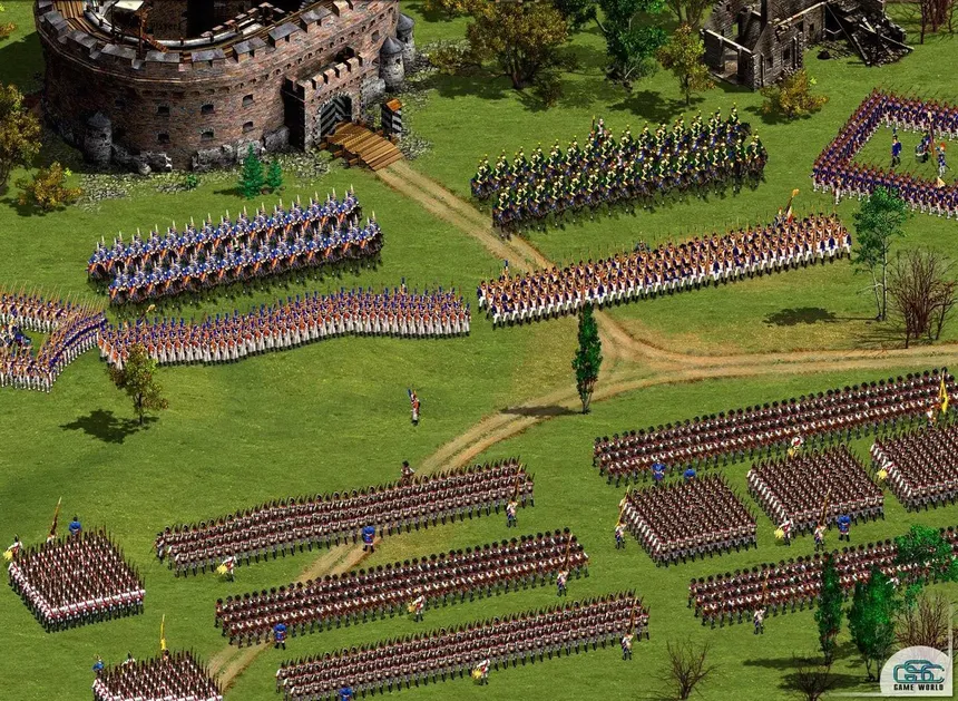 Скриншот 1 к игре Cossacks II: Napoleonic Wars