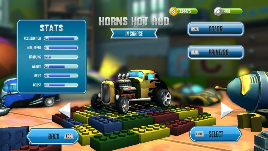 Скриншот 1 к игре Super Toy Cars