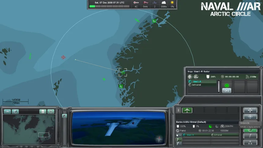 Скриншот 5 к игре Naval War: Arctic Circle