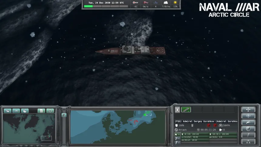 Скриншот 7 к игре Naval War: Arctic Circle