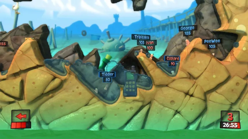 Скриншот 2 к игре Worms Revolution