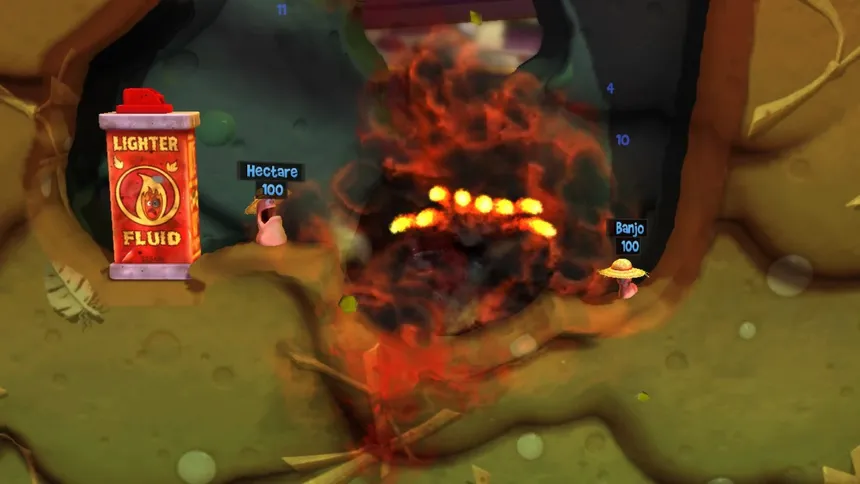 Скриншот 5 к игре Worms Revolution