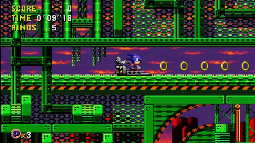 Скриншот 1 к игре Sonic CD