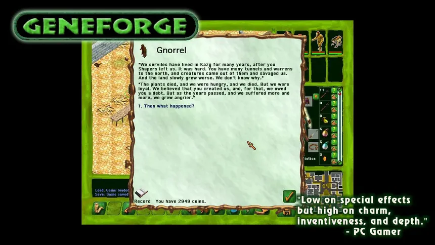 Скриншот 5 к игре Geneforge 1