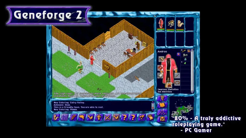 Скриншот 1 к игре Geneforge 2